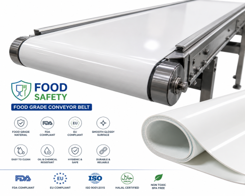 Food Grade Conveyor Belt industrial application